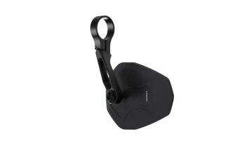 HIGHSIDER Ventura-RS Handlebar End Mirror, Short, Black