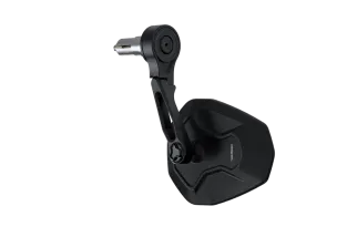 HIGHSIDER Ventura-RS Evo-Short Handlebar End Mirror, Black