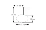 HIGHSIDER smart SUPERBIKE mirror for handlebar ends