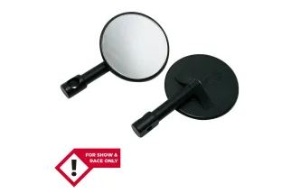 HIGHSIDER smart Handlebar end mirror, round