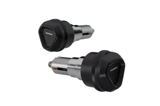 HIGHSIDER Ventura-LS Handle Bar Ends, Black, Pair