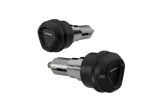 HIGHSIDER Ventura-LS Handle Bar Ends, Black, Pair