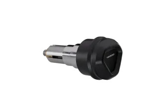 HIGHSIDER Ventura-LS Handle Bar Ends, Black, Pair