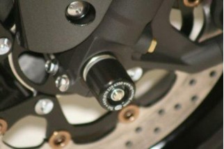 Protection de fourche R&G RACING noir Suzuki GSX1300/1340R Hayabusa/B-King