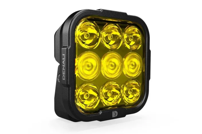 Éclairage additionnel DENALI DL9 Hybrid Driving - jaune