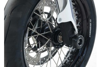 Protection de fourche R&G RACING noir Husqvarna 701 Supermoto
