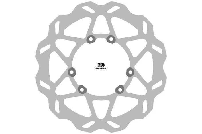 Disque de frein NG BRAKES rond fixe - avant 