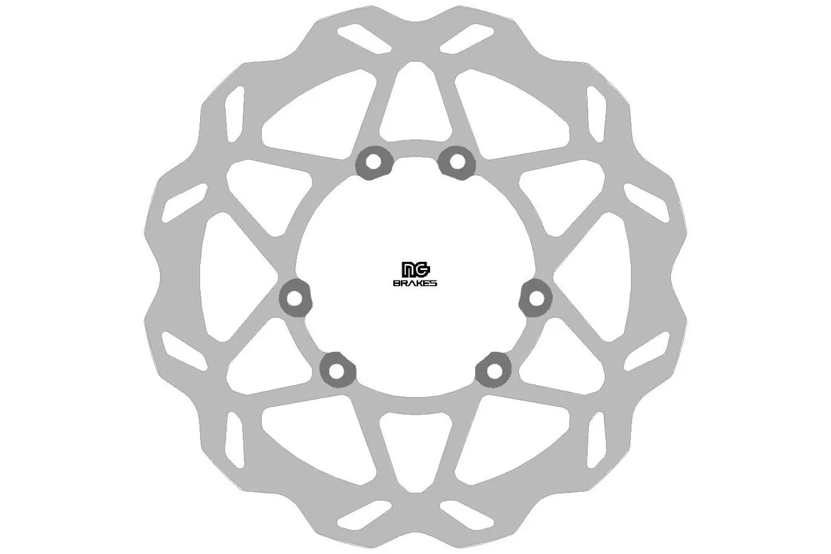 Disque de frein NG BRAKES rond fixe - avant 