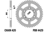 Couronne PBR acier standard 4429 - 420