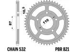 Couronne PBR acier C45 standard 821 - 532