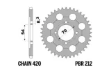 Couronne PBR acier standard 212 - 420