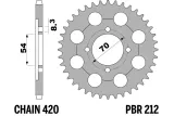 Couronne PBR acier standard 212 - 420