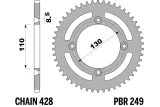 Couronne PBR acier C45 standard 249 - 428