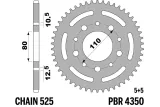 Couronne PBR aluminium ultra-light 4350 - 525