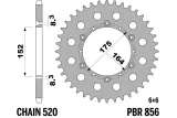 Couronne PBR acier standard 856 - 520