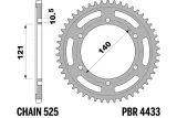 Couronne PBR acier C45 standard 4433 - 525
