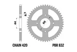 Couronne PBR acier standard 832 - 420