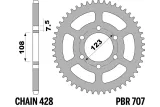 Couronne PBR acier C45 standard 707 - 428