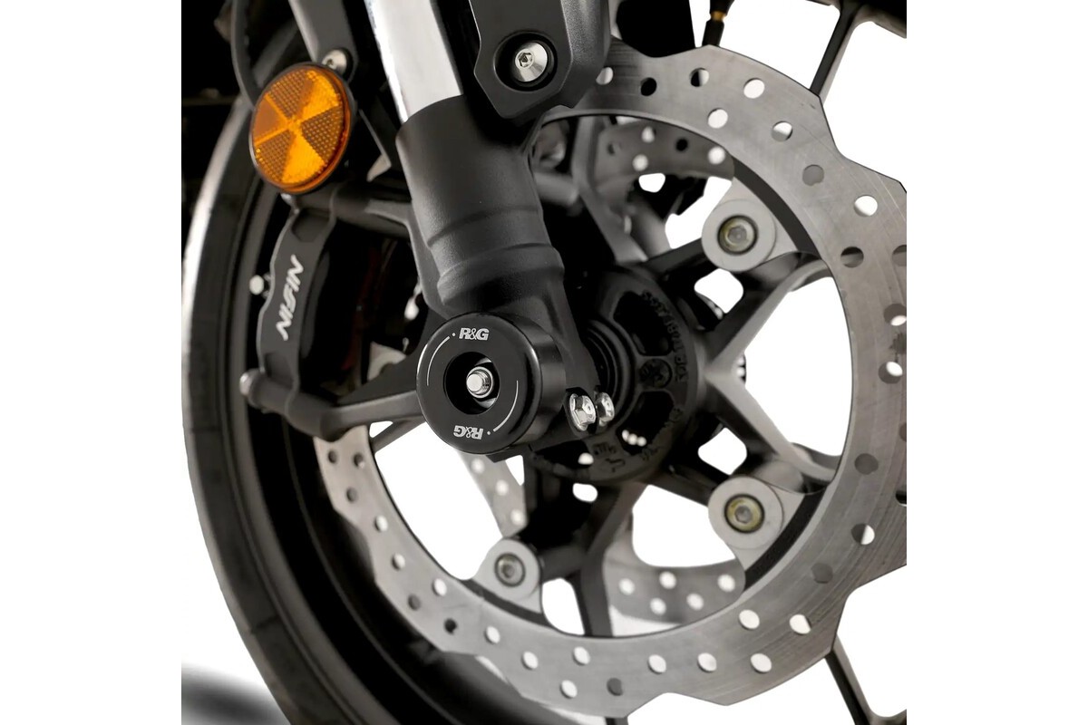 Protection de fourche R&G RACING noir Protection de fourche R&G RACING noir