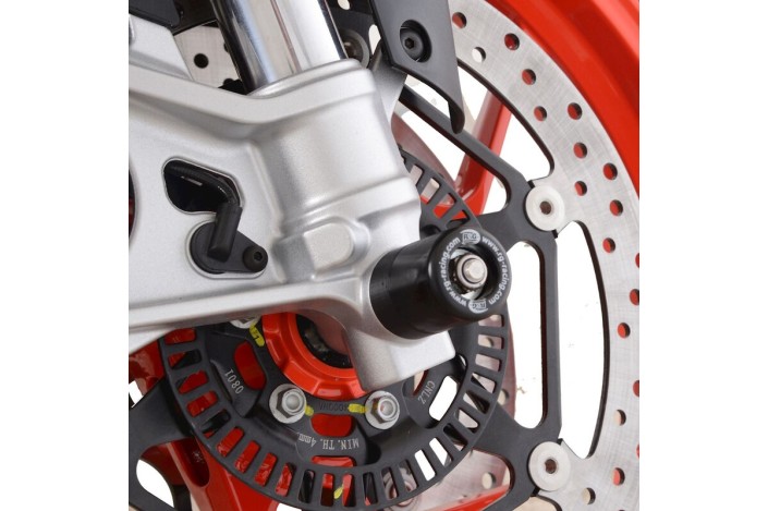 Protection de fourche R&G RACING - noir Aprilia