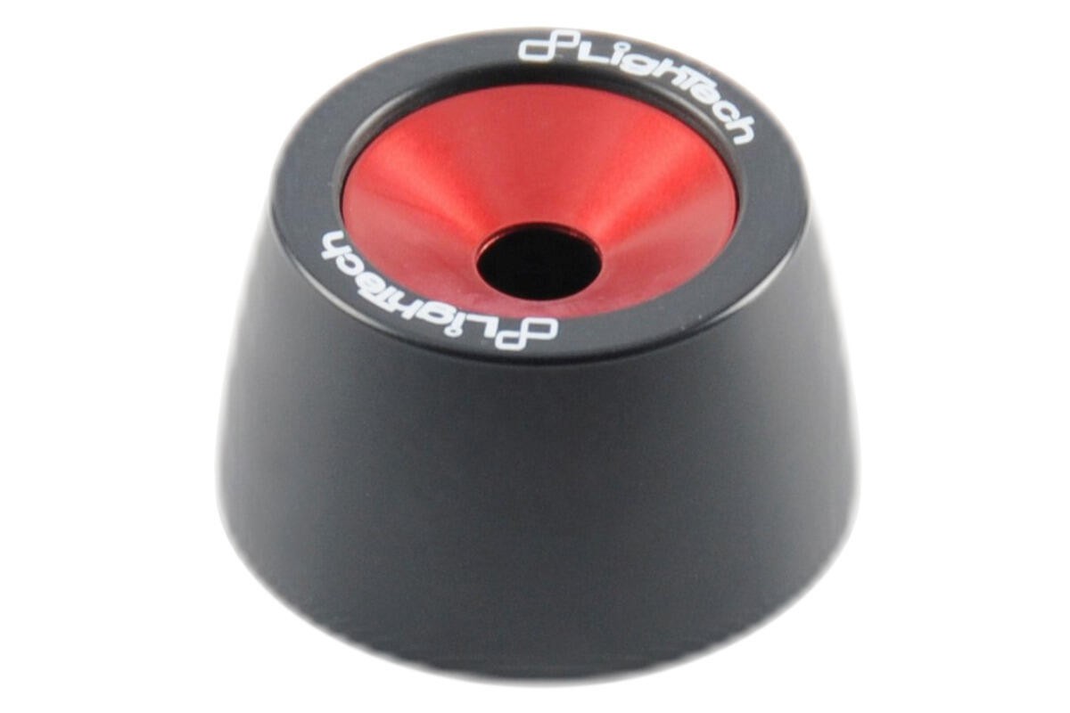 Protections axe de roue LIGHTECH - Avant + Arrière - Rouge