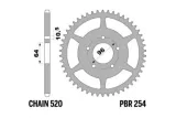 Couronne PBR acier C45 standard 254 - 520