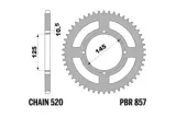 Couronne PBR acier C45 standard 857 - 520
