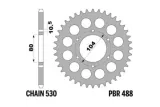 Couronne PBR acier C45 standard 488 - 530