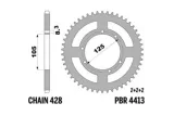 Couronne PBR acier standard 4413 - 428