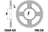 Couronne PBR acier standard 238 - 420