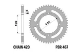 Couronne PBR acier C45 standard 467 - 420