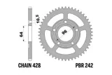Couronne PBR acier standard 242 - 428
