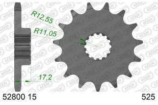 Pignon AFAM acier standard 52800 - 525