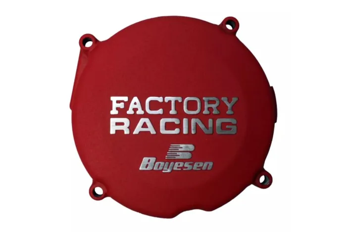 Couvercle de carter d'allumage BOYESEN Factory Racing rouge - Gas Gas MC125