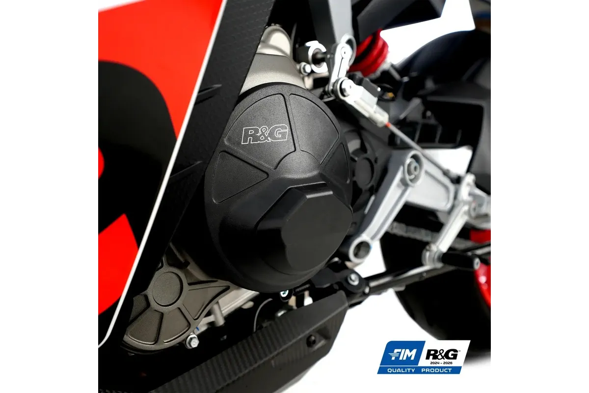 Kit de couvre-carter R&G RACING - 2 pièces noir