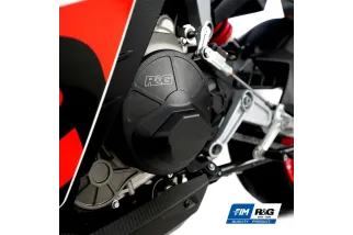 Kit de couvre-carter R&G RACING - 2 pièces noir