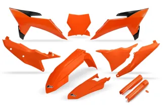 Kit plastiques UFO standard sans protections de fourche - couleur OEM