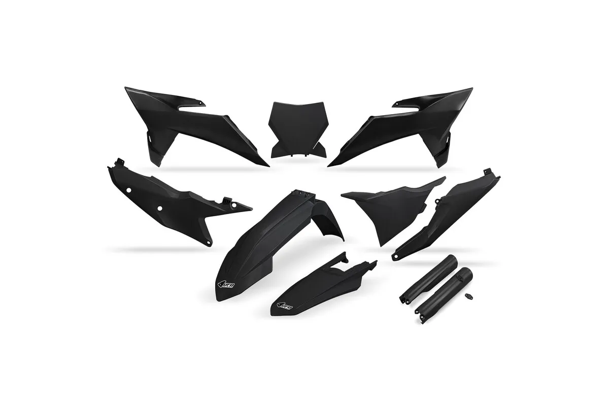 Kit plastiques UFO standard sans protections de fourche - noir