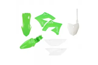 Kit plastique POLISPORT origine (10-23) - Kawasaki KLX 110