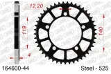 Kit chaîne AFAM 525 XSR4 - 17/44-122 - Couronne acier standard