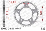 Kit chaîne AFAM 525 XHR4 - 15/45-120 - Couronne acier standard
