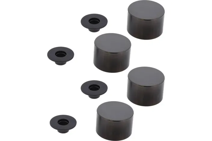 Kit de conversion poussoirs pastille sur godet HOT CAMS - noir