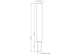 Kit fixation élargisseur de voies CROSSPRO M10x1.25 100 mm par 8