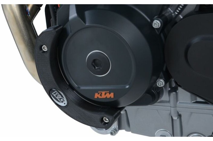 Slider moteur gauche R&G RACING noir KTM 790 Duke