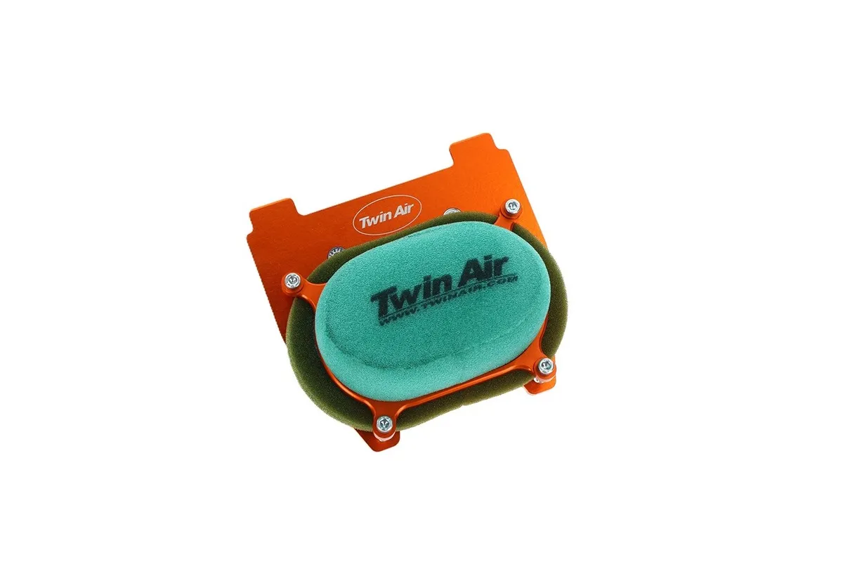 Kit filtre à air pré-huilé TWIN AIR avec cage aluminium