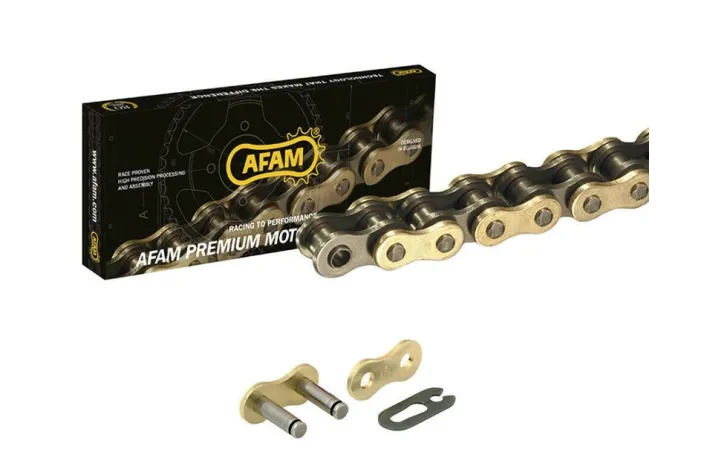 Chaine de transmission AFAM 420 MXPRO - attache rapide type clip