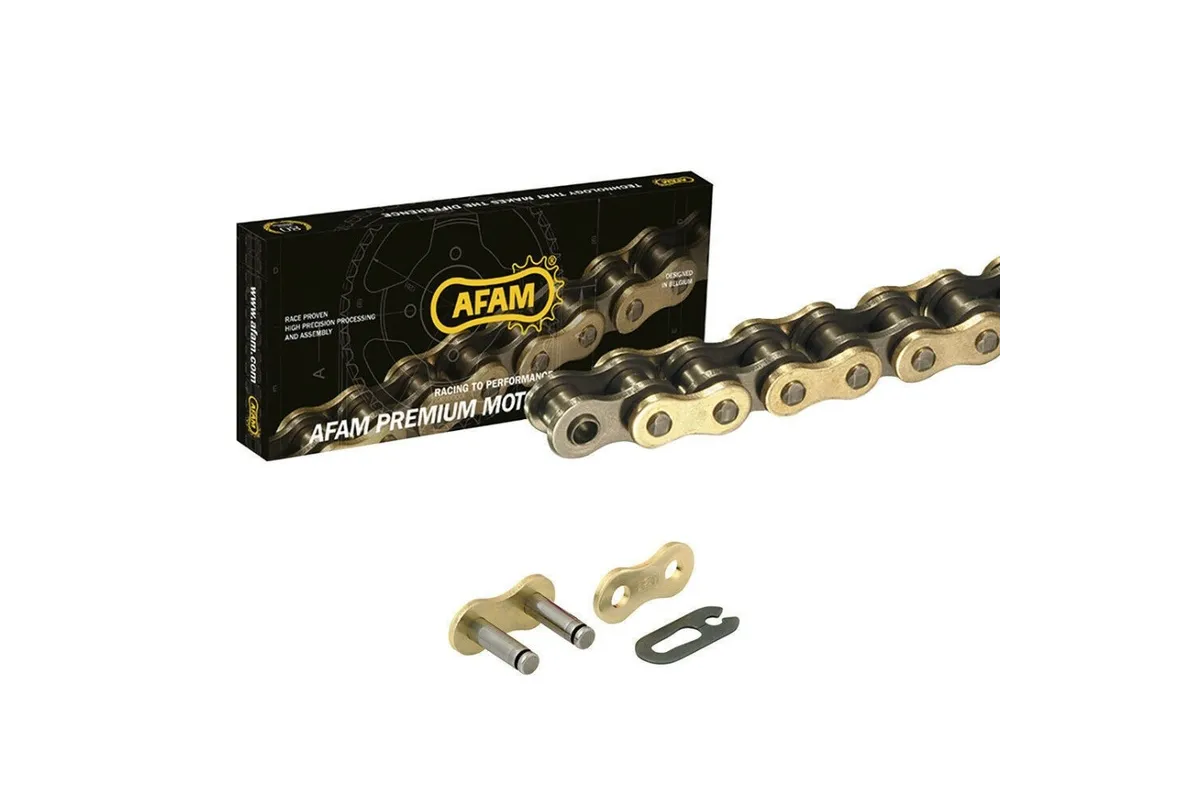 Chaine de transmission AFAM 428 MXPRO - attache rapide type clip
