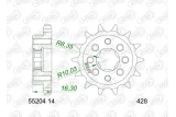 Kit chaîne AFAM 428M 14/63-140 - Couronne acier renforcé