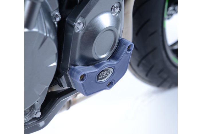 Slider moteur droit R&G RACING noir Kawasaki Z900