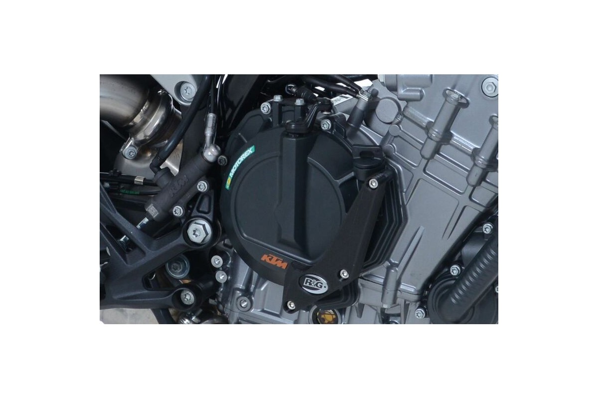 Slider moteur droit R&G RACING noir KTM 790 Duke